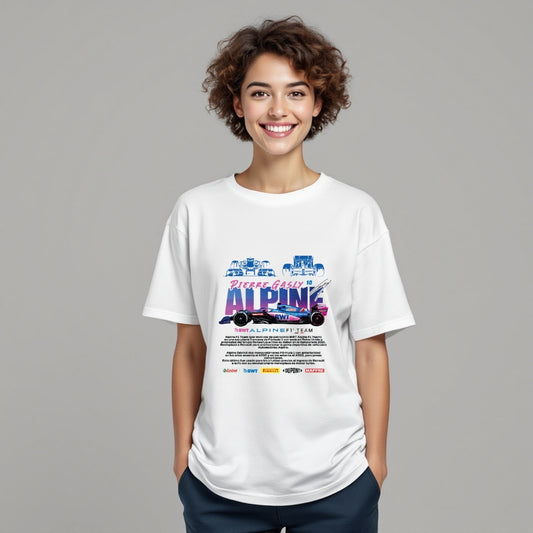 Pierre Gasly Alpine F1 Team Graphic T-Shirt