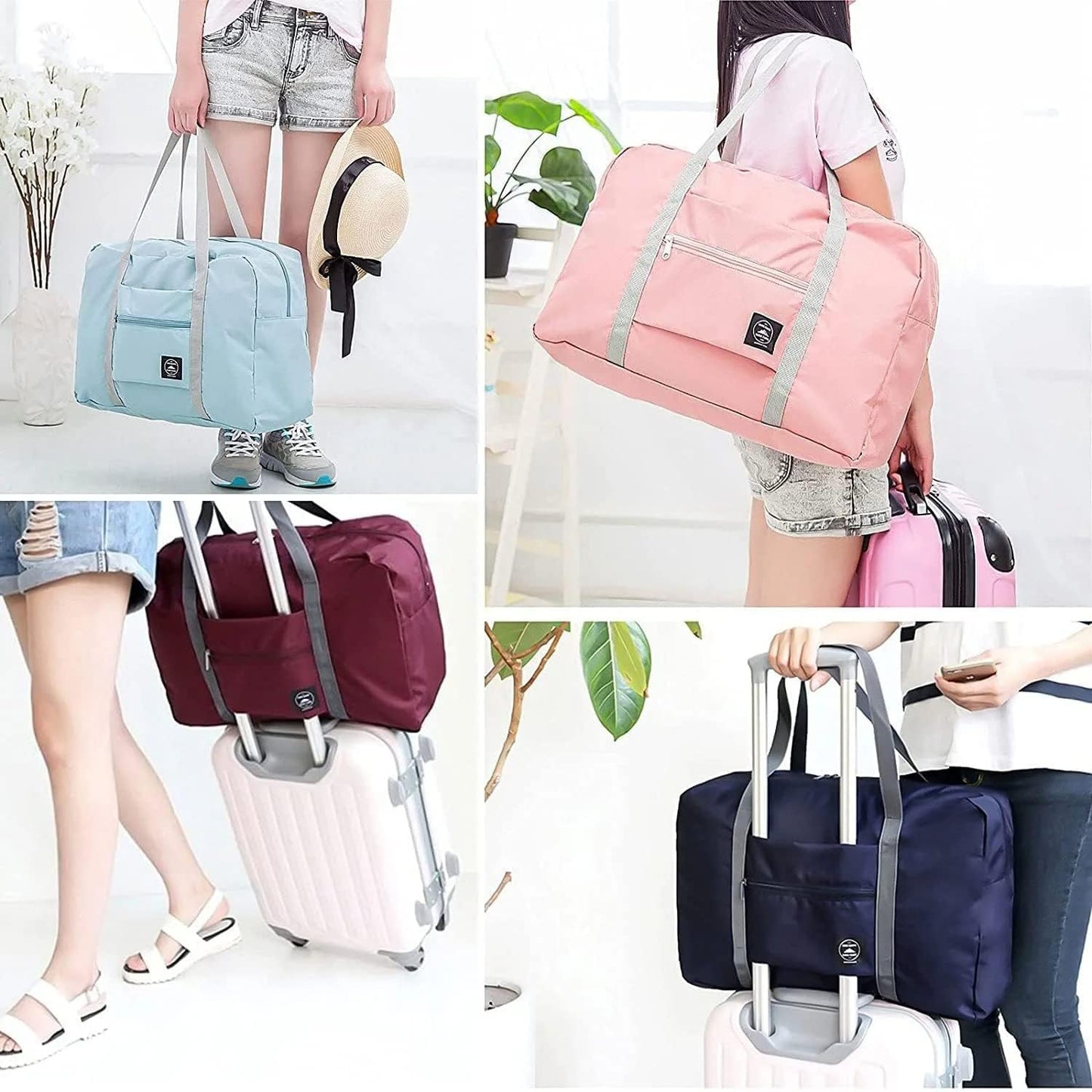 Foldable Travel Bag Organizer – Lightweight & Spacious