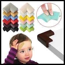 Soft Silicone Corner Protectors for Furniture – Baby Safety Edge Guards 12pcs