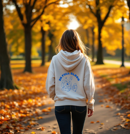 In Full Bloom Flower Character Hoodie