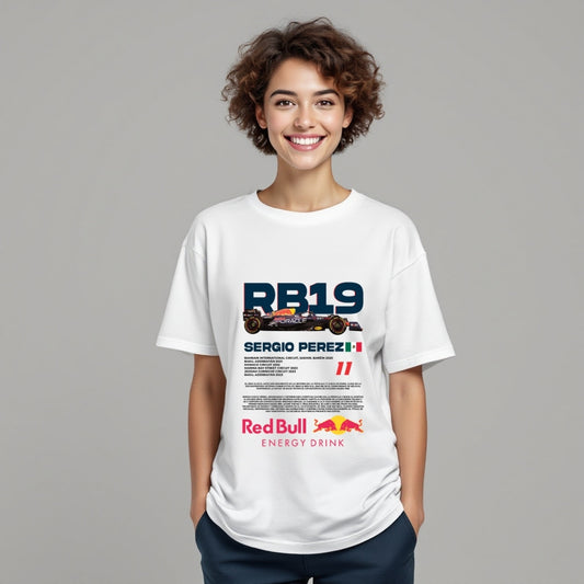 Sergio Perez RB19 Red Bull Racing F1 T-Shirt