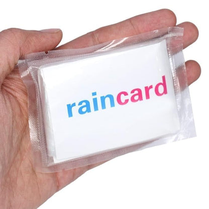 RainCard – Ultra-Compact Disposable Rain Poncho 2pcs