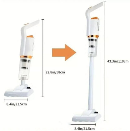 Handheld Vacuum Cordless, 8500Pa Rechargeable Portable Lightweight Mini Vacuum Cleaner, USB Car Vacuum Cleaner High Power Suction,Cleaning for Pet Hair, Car, Home, Office, Kitchen