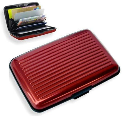 RFID Blocking Aluminum Card Holder – Secure & Stylish