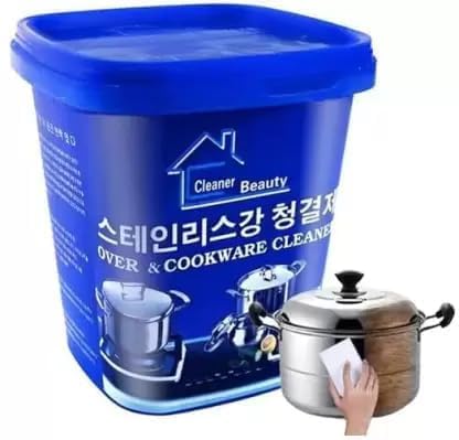 Stainless Steel Cookware and Oven Cleaner