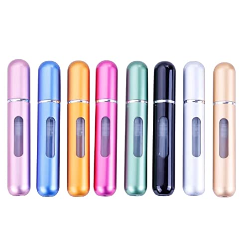 8ml Refillable Perfume Atomizer Spray Bottle, Portable Mini Travel Decant Sprayer Refiller Bottle, Pack of 1