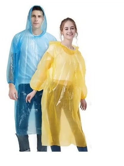 RainCard – Ultra-Compact Disposable Rain Poncho 2pcs