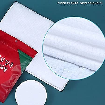10 Pcs Face Tissue Tablet Towel Magic Travel Facial Tissue Pure Cotton Big Portable Disposable Beauty Tissue Tablet Expend with Water
