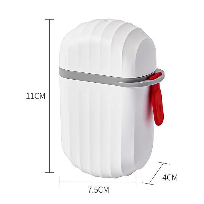 2 PCS Travel Soap Holder - Portable Soap Dish for Home, Outdoor Hiking, and Camping - Compact and Durable Plastic Travel Soap Box - Soap Case Ideal for Travel Accessories