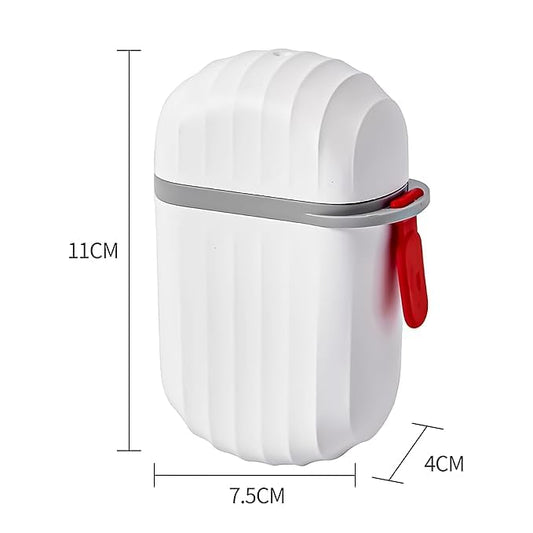 2 PCS Travel Soap Holder - Portable Soap Dish for Home, Outdoor Hiking, and Camping - Compact and Durable Plastic Travel Soap Box - Soap Case Ideal for Travel Accessories