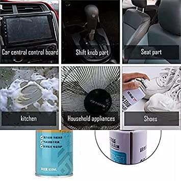 Foaming Car Interior Cleaner Multipurpose Foam Cleaner Spray | Car/Shoes/Sofa Cleaning Spray