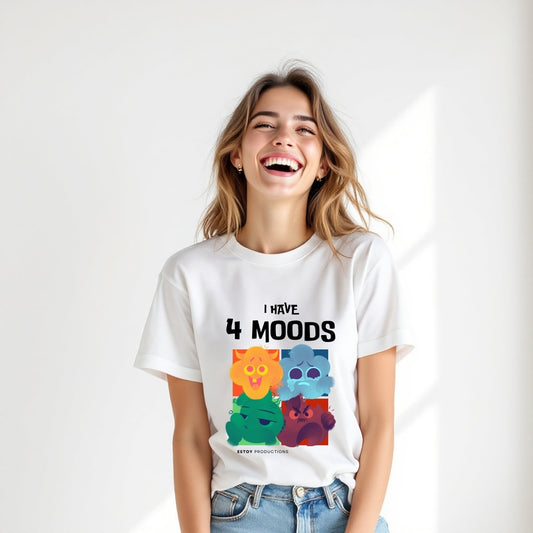 I Have 4 Moods Graphic T-Shirt