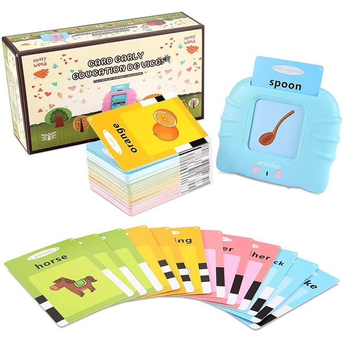 Interactive Talking Flash Card Machine – Educational Learning Toy for Kids
