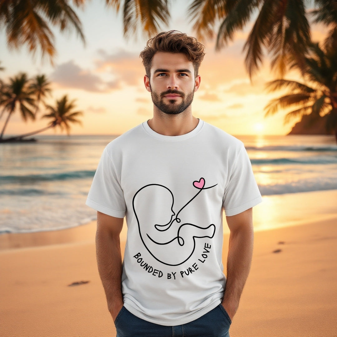 Bounded by Pure Love Pregnancy T-Shirt