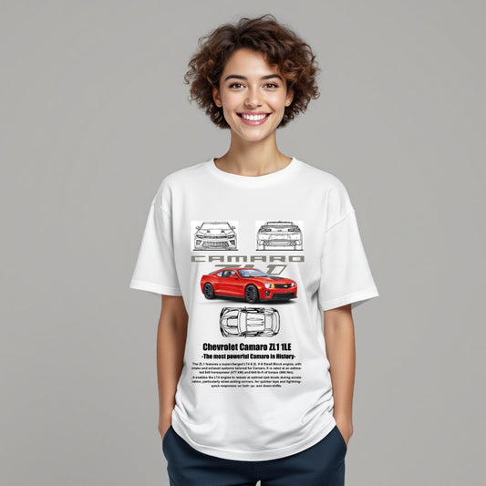 Chevrolet Camaro ZL1 1LE Performance Car T-Shirt