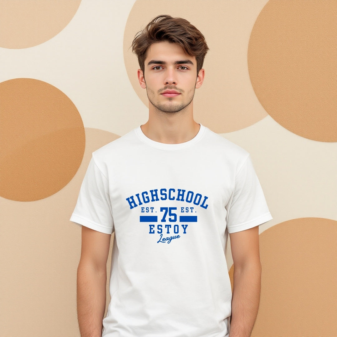 High School Varsity League Graphic T-Shirt