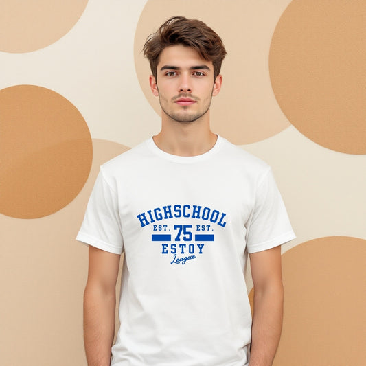 High School Varsity League Graphic T-Shirt