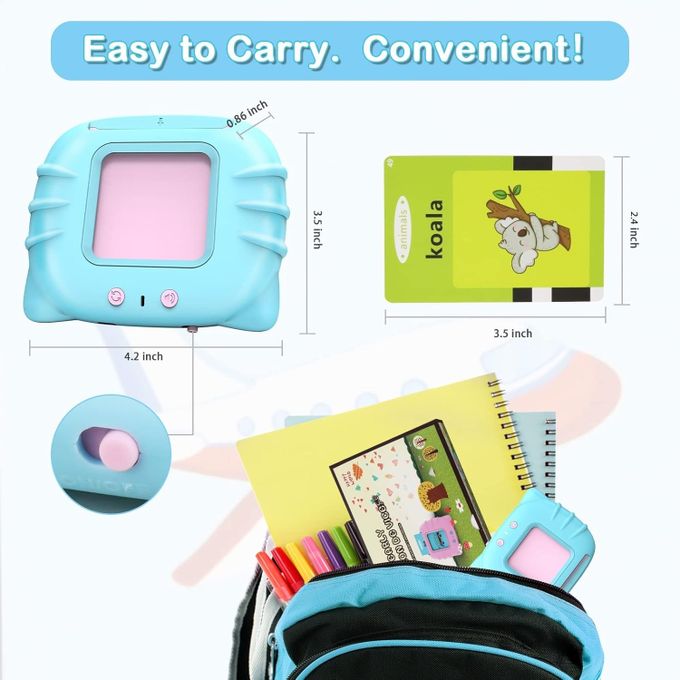 Interactive Talking Flash Card Machine – Educational Learning Toy for Kids