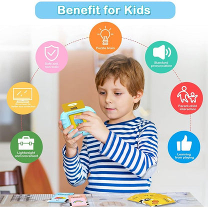 Interactive Talking Flash Card Machine – Educational Learning Toy for Kids