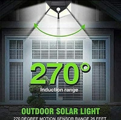 Solar-Powered LED Motion Sensor Wall Light – Waterproof & Energy-Efficient