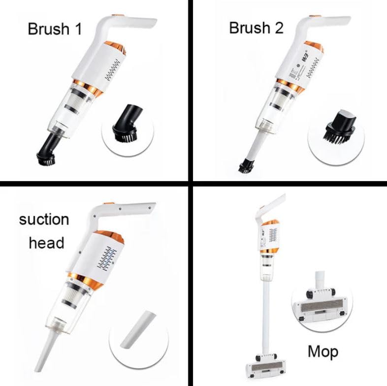 Handheld Vacuum Cordless, 8500Pa Rechargeable Portable Lightweight Mini Vacuum Cleaner, USB Car Vacuum Cleaner High Power Suction,Cleaning for Pet Hair, Car, Home, Office, Kitchen