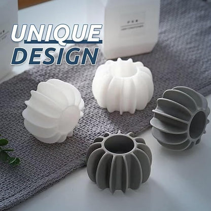 ESTOY Silicone Laundry Ball Cleaning Washing Machine Clothes Anti-Winding Laundry Washing Balls Washer Balls Reusable Laundry Balls Scrubbing Balls Big sizeAnti-Winding(PACK 4)