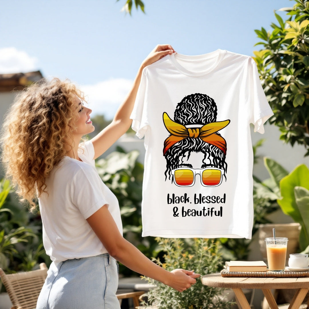 Black Blessed & Beautiful T-Shirt