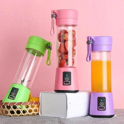 Portable USB Rechargeable Blender – Make Smoothies On-the-Go!