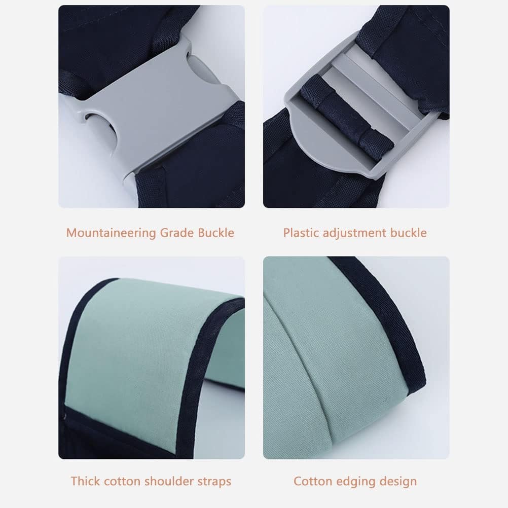 Estoy baby carrier, baby carrier for newborns, adjustable 3D baby carriers slings sling with thick shoulder straps for newborns