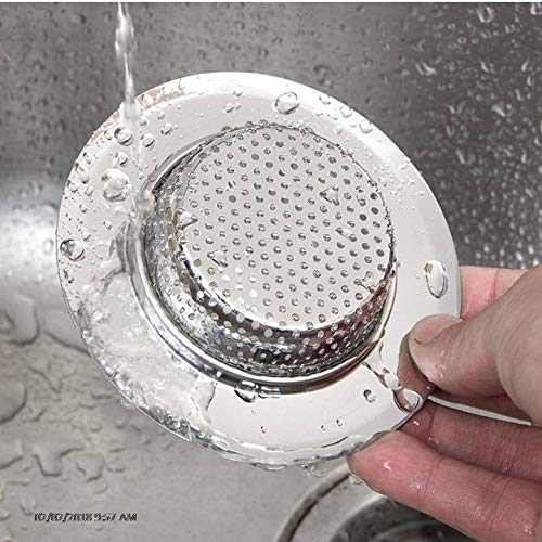 Stainless Steel Sink Strainer Drain Filter for Kitchen and Bathroom