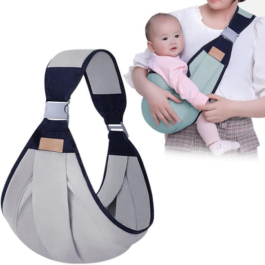 Estoy baby carrier, baby carrier for newborns, adjustable 3D baby carriers slings sling with thick shoulder straps for newborns