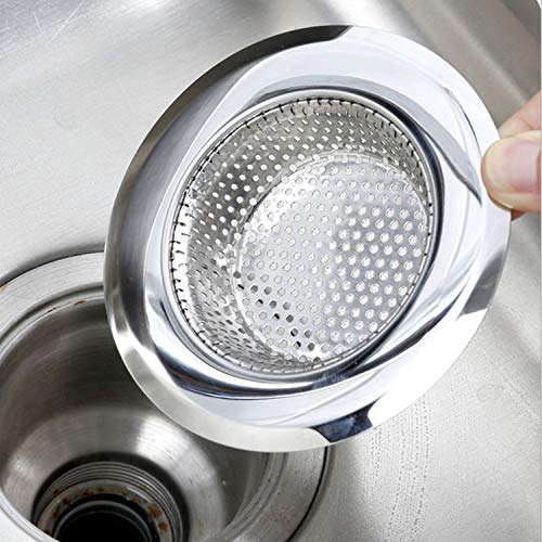 Stainless Steel Sink Strainer Drain Filter for Kitchen and Bathroom