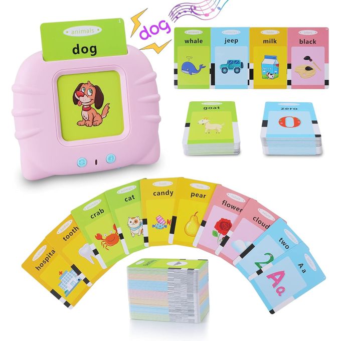 Interactive Talking Flash Card Machine – Educational Learning Toy for Kids