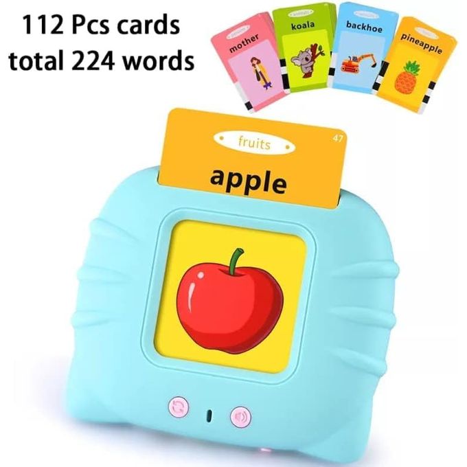 Interactive Talking Flash Card Machine – Educational Learning Toy for Kids