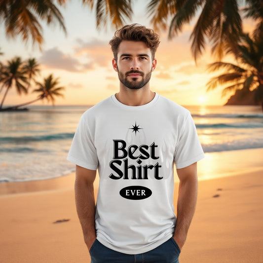 Best Shirt Ever Minimalist Graphic T-Shirt