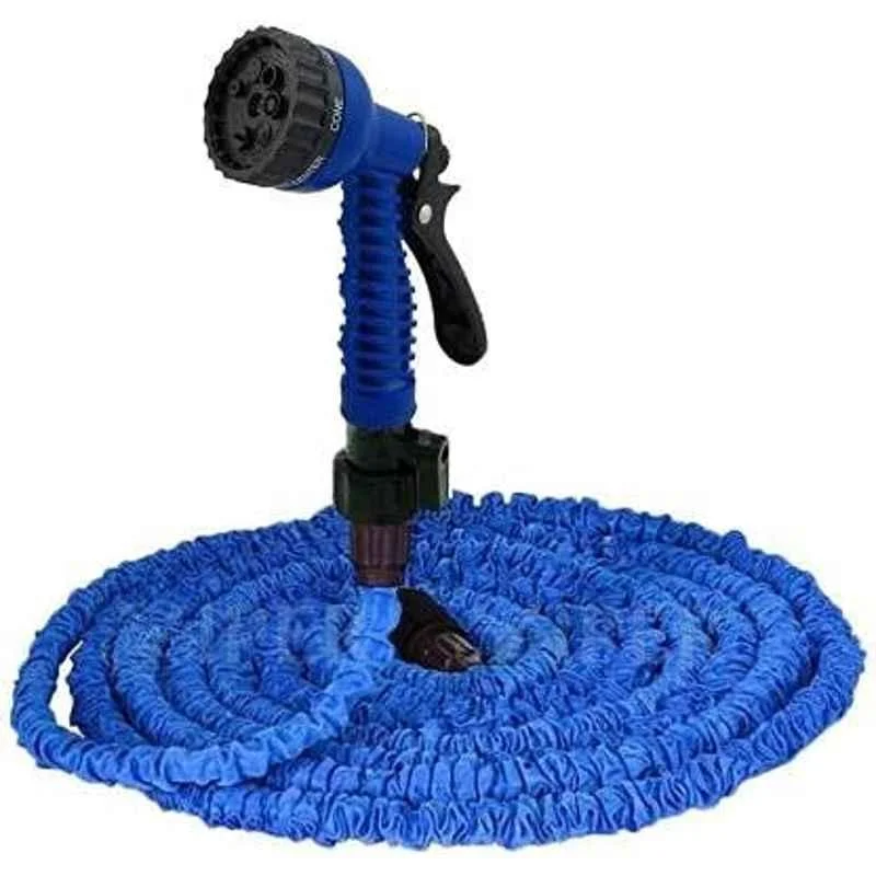 Expandable Garden Hose with Spray Nozzle – Flexible & Lightweight Water Hose