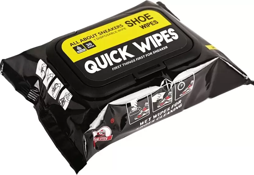 Quick Wipes – Disposable Shoe Cleaning Wipes for Sneakers & Shoes
