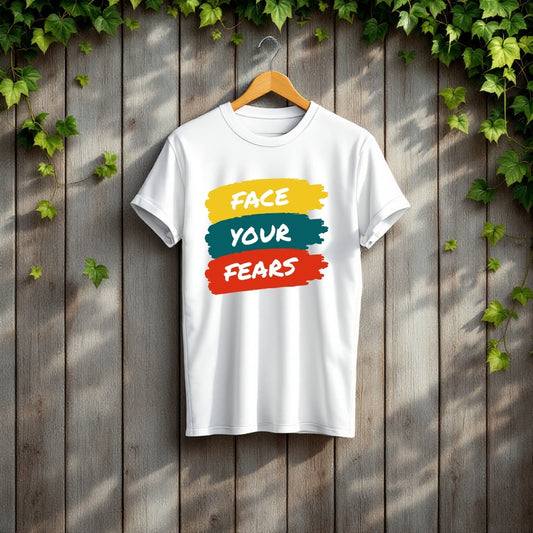 Face Your Fears Motivational T-Shirt