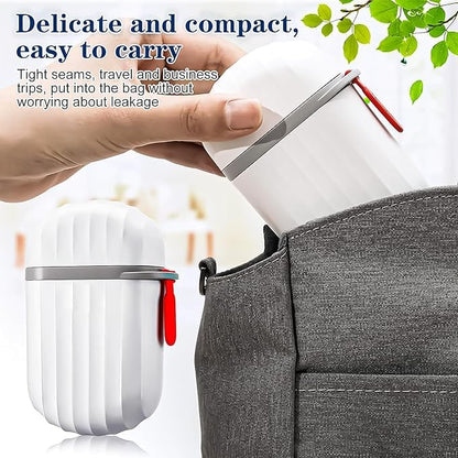 2 PCS Travel Soap Holder - Portable Soap Dish for Home, Outdoor Hiking, and Camping - Compact and Durable Plastic Travel Soap Box - Soap Case Ideal for Travel Accessories