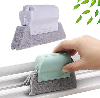 Estoy - Window Groove Frame Cleaning Brush,Window Corners and Gaps Track Cleaning Brushes for Home & Kitchen || Dust Cleaner