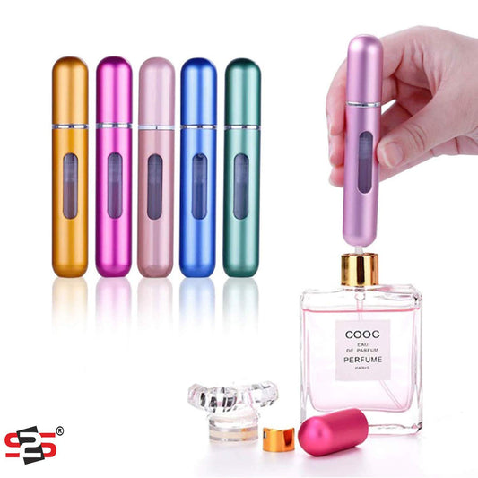 8ml Refillable Perfume Atomizer Spray Bottle, Portable Mini Travel Decant Sprayer Refiller Bottle, Pack of 1