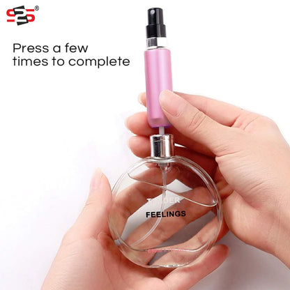 8ml Refillable Perfume Atomizer Spray Bottle, Portable Mini Travel Decant Sprayer Refiller Bottle, Pack of 1