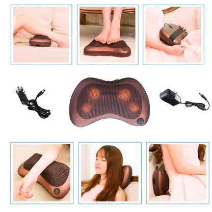 Shiatsu Cushion Full Body Massager with Heat for pain relief Massage Machine Swiss Relaxation therapy