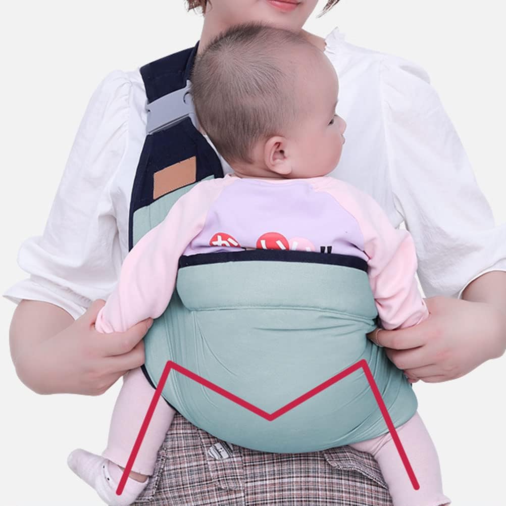 Estoy baby carrier, baby carrier for newborns, adjustable 3D baby carriers slings sling with thick shoulder straps for newborns