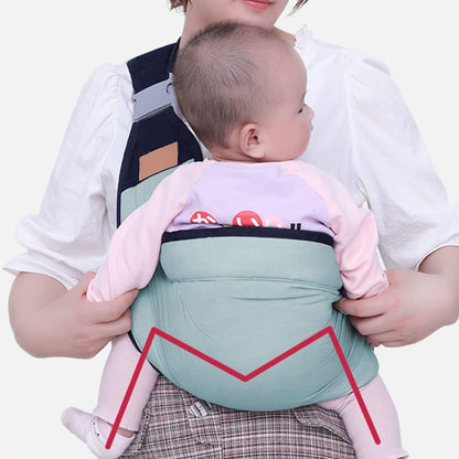 Estoy baby carrier, baby carrier for newborns, adjustable 3D baby carriers slings sling with thick shoulder straps for newborns