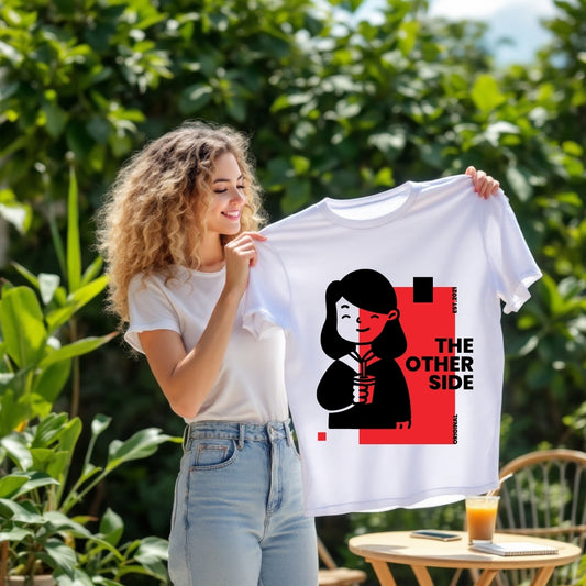The Other Side Minimalist Graphic T-Shirt