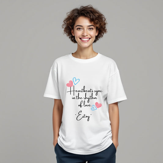 Heartbeats Sync in the Rhythm of Love T-Shirt