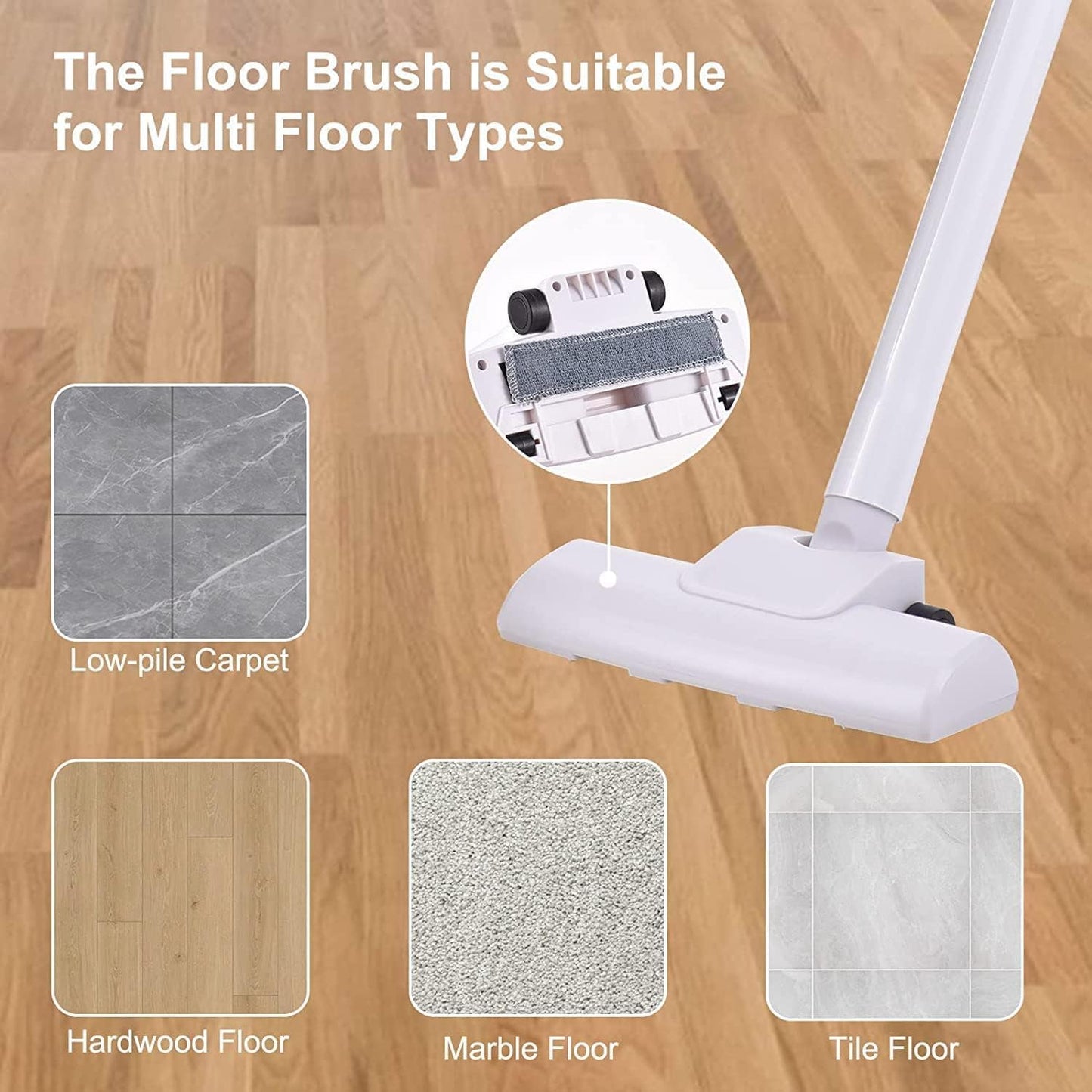 Handheld Vacuum Cordless, 8500Pa Rechargeable Portable Lightweight Mini Vacuum Cleaner, USB Car Vacuum Cleaner High Power Suction,Cleaning for Pet Hair, Car, Home, Office, Kitchen