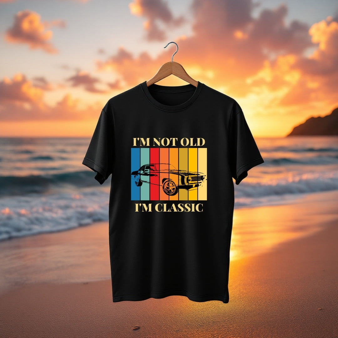I'm Not Old, I'm Classic Vintage Car T-Shirt