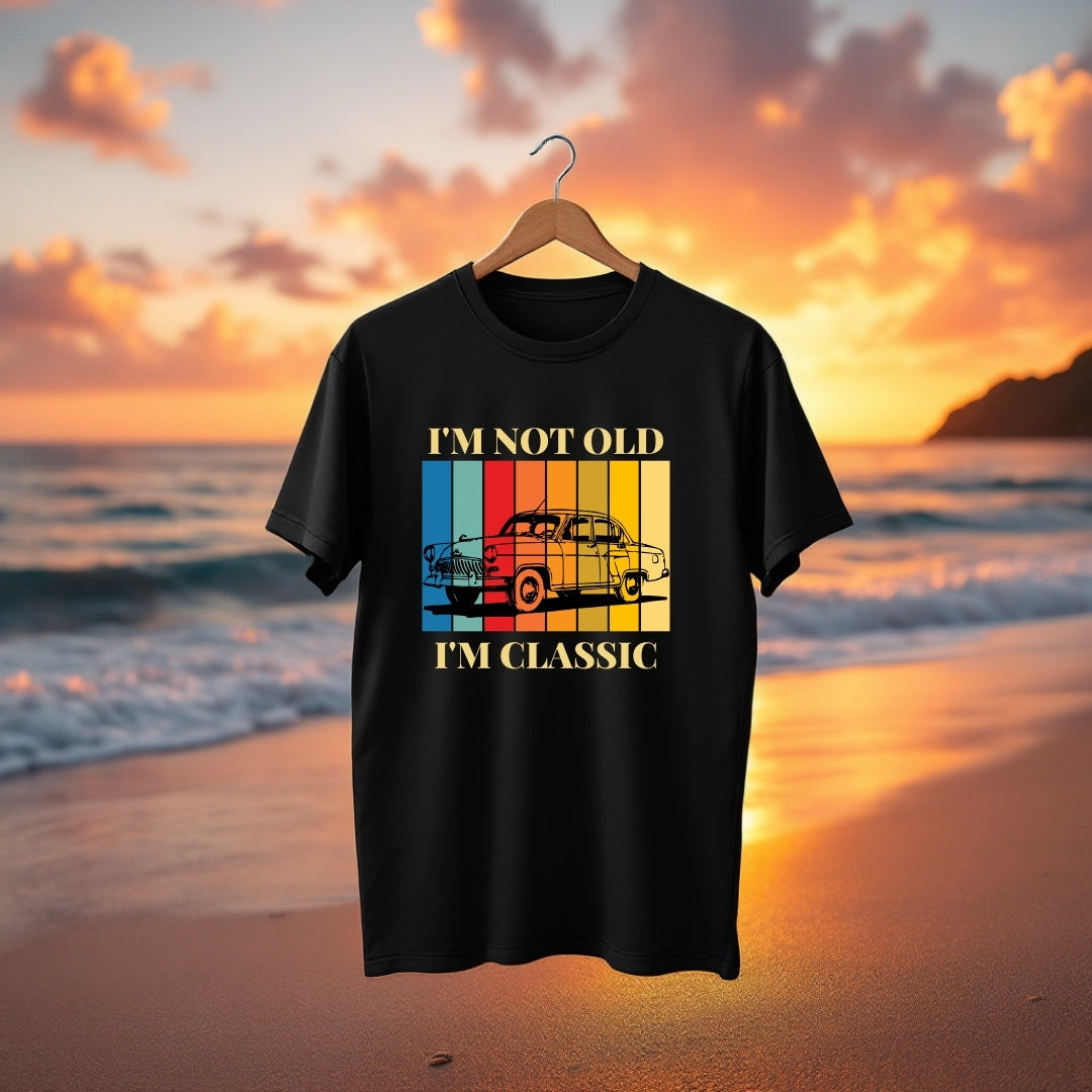 I'm Not Old, I'm Classic Vintage Car T-Shirt
